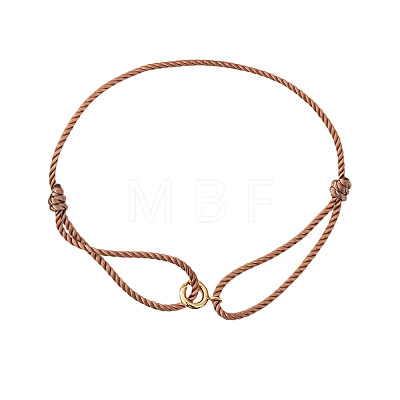 Braided Nylon Cord Adjustable Bracelets BH8898-4-1