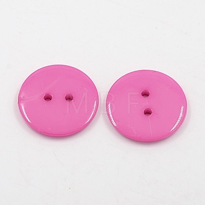 Acrylic Sewing Buttons BUTT-E084-B-02-1