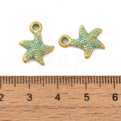 Starfish Alloy Pendants FIND-Z063-44G-1