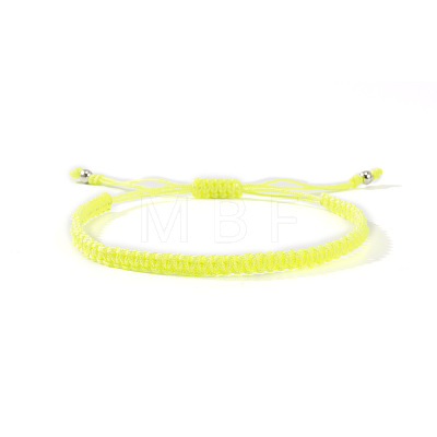 Braided Nylon Cord Adjustable Bracelets for Women Men XS3159-19-1