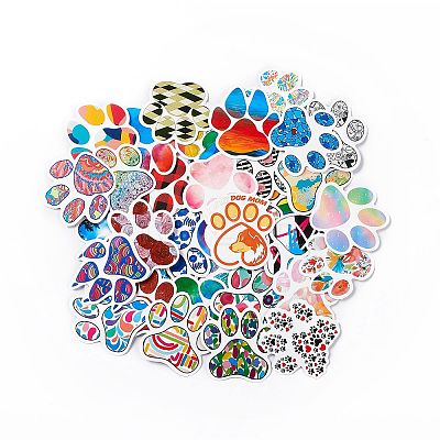 Colorful Paper Cartoon Stickers DIY-C063-02-1