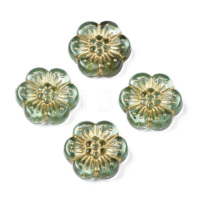 Plating Acrylic Beads PACR-N008-013C-1