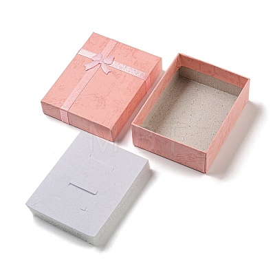 Cardboard Paper Necklace Boxes CON-G021-01C-02-1