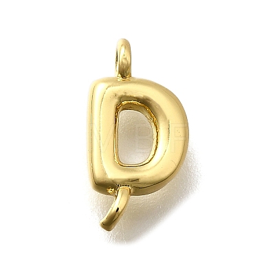 Brass Connector Charms KK-P295-01G-D-1