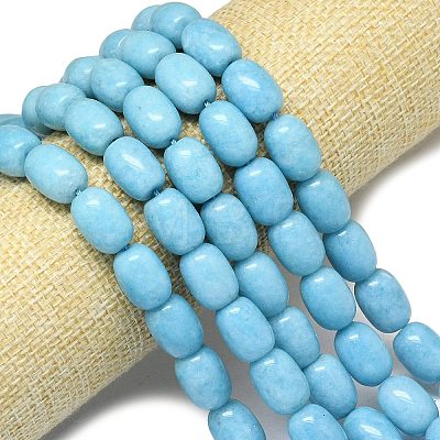 Natural Malaysia Jade Beads Strands G-B165-D03-10x14mm-1