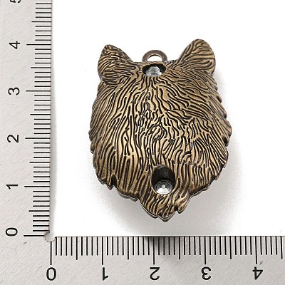 Tibetan Style Alloy Pendants X-FIND-C052-12AB-1