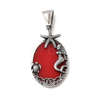 304 Stainless Steel Pendants STAS-A130-04AS-1