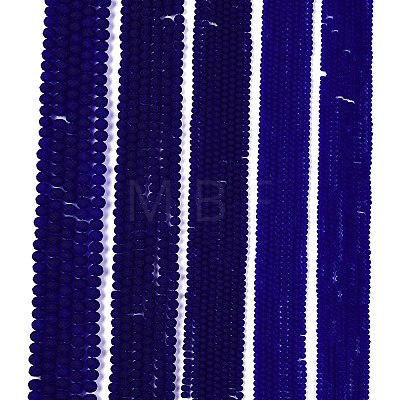 Transparent Glass Beads Strands EGLA-A044-T4mm-MD06-1