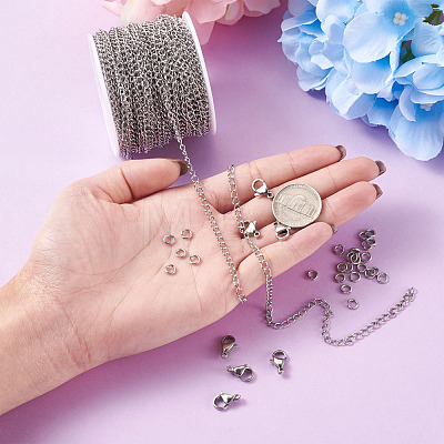 Yilisi DIY Chain Bracelets & Necklaces Kits DIY-YS0001-20P-1