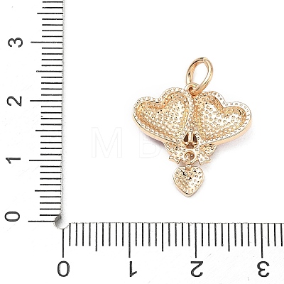 Brass with Enamel Pendants RB-CBAF749-01B-1