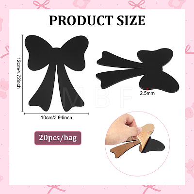 Acrylic Blank Place Cards DIY-BC0017-05C-1