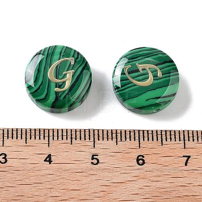 Synthetic Malachite Beads G-A238-01G-1