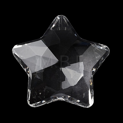 Electroplated Glass Pendants GLAA-G122-05E-1