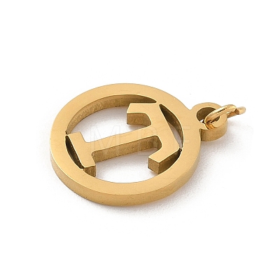 304 Stainless Steel Charms
with Jump Ring LS-STAS-R001-02G-T-1