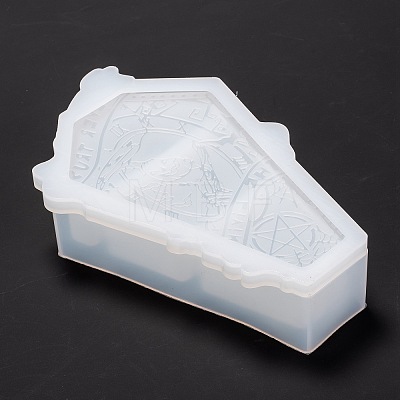 DIY Coffin Storage Box Silicone Molds DIY-P027-03-1