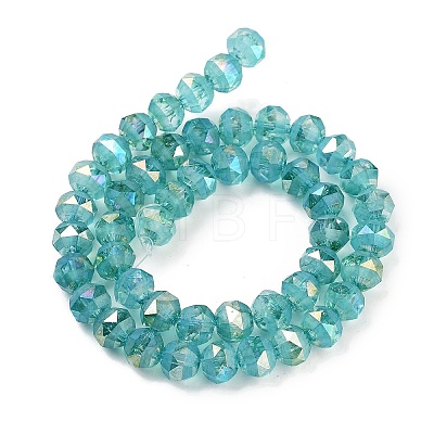 Baking Painted Glass Beads Strands GLAA-H032-05-04-1