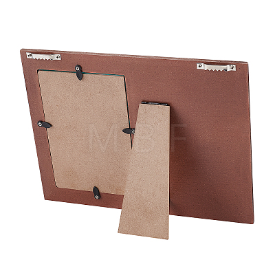 MDF Wood Photo Frames DIY-WH0231-068-1