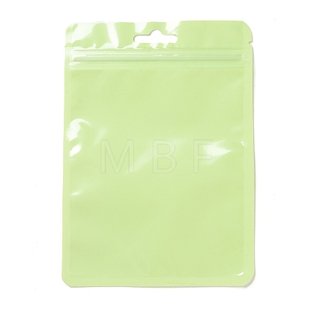 Rectangle Plastic Zip Top Gift Bags OPP-B006-02E-02-1