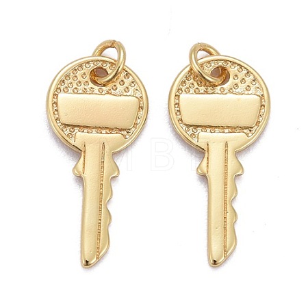 Brass Pendants KK-Z008-09G-1