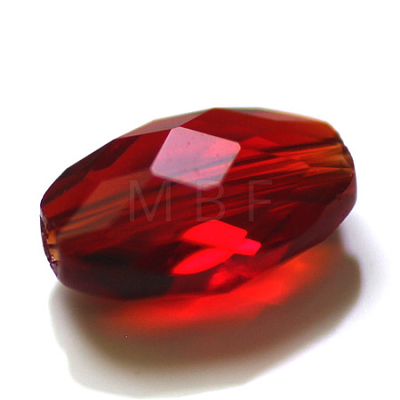 Imitation Austrian Crystal Beads SWAR-F063-13x10mm-05-1