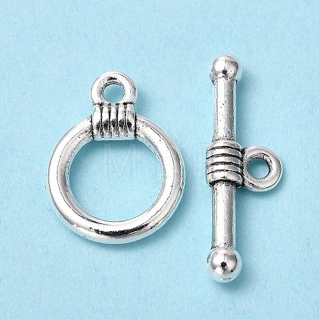 Tibetan Style Alloy Toggle Clasps LS-LF0034Y-1