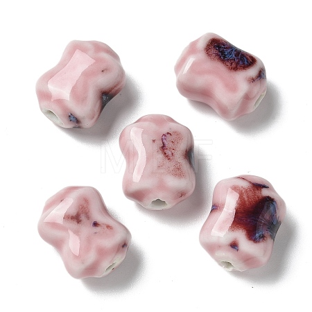 Handmade Porcelain Beads PORC-L080-E04-1