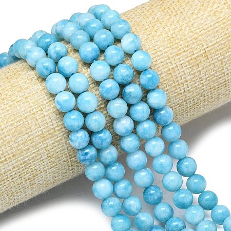 Natural Malaysia Jade Beads Strands G-B165-C09-8mm-1