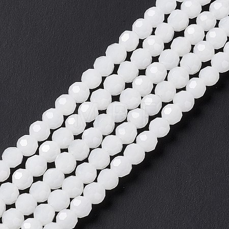 Imitation Jade Glass Beads Strands EGLA-J042-4mm-30-1