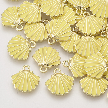 Alloy Enamel Charms X-ENAM-N051-08B-1