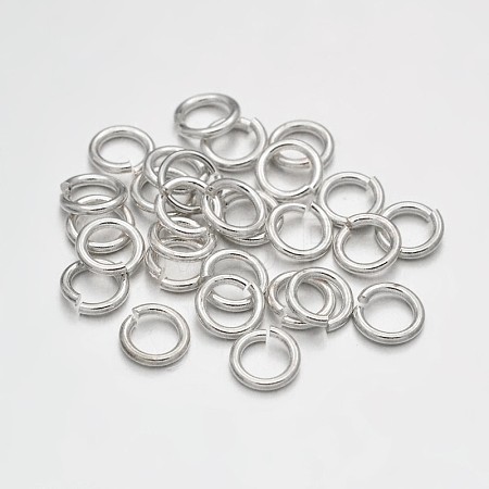 Brass Open Jump Rings X-KK-E647-17S-5mm-1