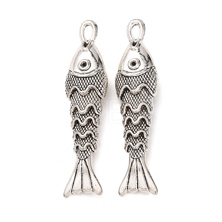 Tibetan Style Alloy Pendants FIND-C094-29A-AS-1