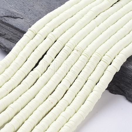 Handmade Polymer Clay Beads X-CLAY-R067-6.0mm-21-1