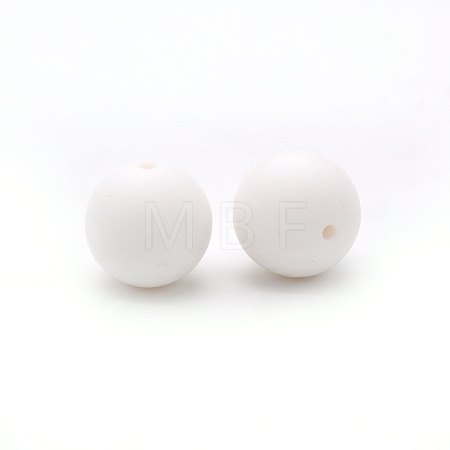 Silicone Beads Round Rubber Bead 15MM Loose Spacer Beads for DIY Supplies Jewelry Keychain Making FIND-SX0001-172-1