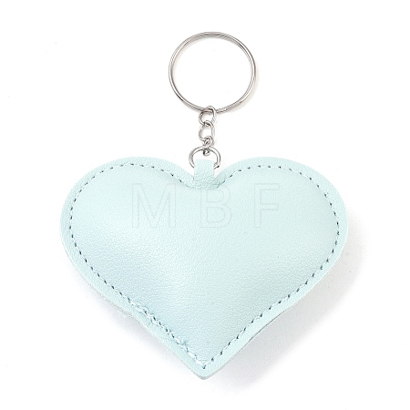 PU Leather Keychain AJEW-L032-01C-1