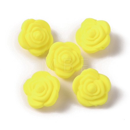 Food Grade Eco-Friendly Silicone Beads LS-FIND-WH0125-43H-1