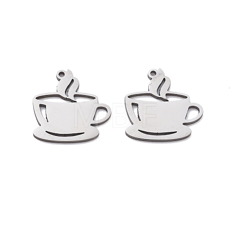 201 Stainless Steel Charms X-STAS-V001-03-1