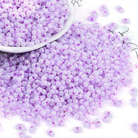 Lustered Glass Seed Beads X1-SEED-K010-04A-1