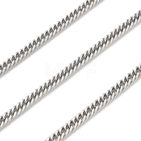 316 Surgical Stainless Steel Cuban Link Chains CHS-B010-01A-P-1