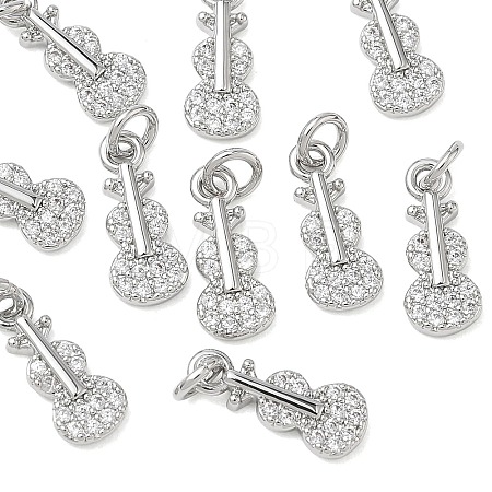SHEGRACE Brass Clear Cubic Zirconia Pendants XGRQ3K286-523P-1