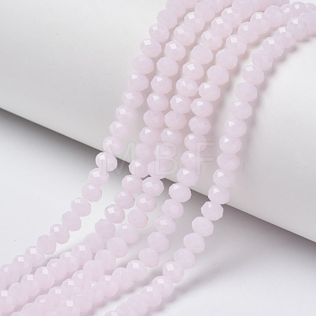 Glass Beads Strands X-EGLA-A034-J8mm-D02-1