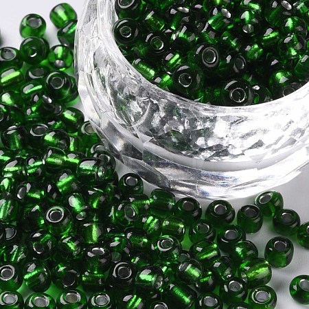 6/0 Glass Seed Beads SEED-US0003-4mm-27B-1