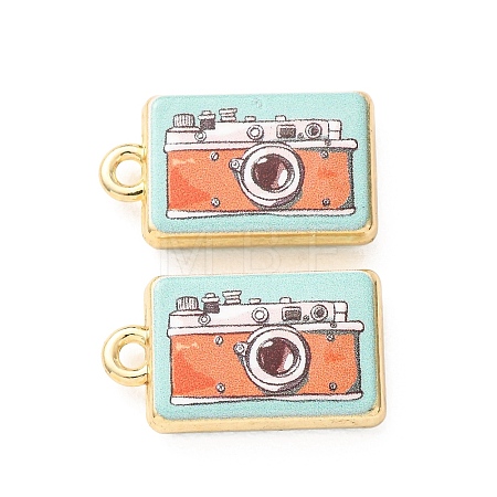Printed Alloy Pendants AL-CBA7256-17A-G-1