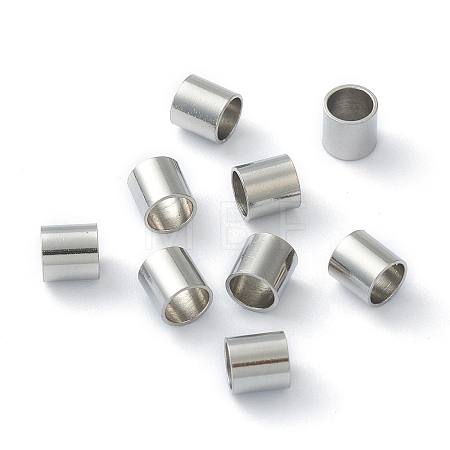 Non-Tarnish 201 Stainless Steel Spacer Beads X-STAS-B006-13P-1