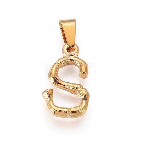 304 Stainless Steel Pendants X-STAS-F235-01G-S-1