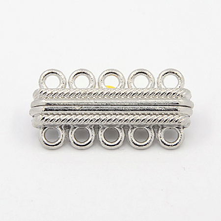 Alloy Magnetic Clasps X-PALLOY-E281-P-1