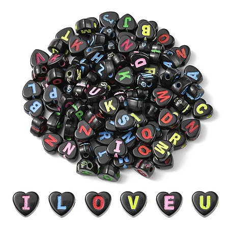 Craft Style Acrylic Beads MACR-YW0002-22A-1