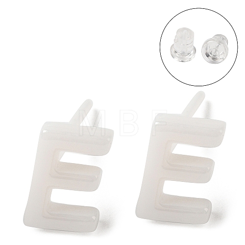 Hypoallergenic Bioceramics Zirconia Ceramic Stud Earrings EJEW-F340-04E-1