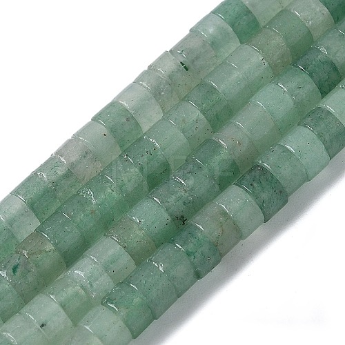 Natural Green Aventurine Beads Strands G-F631-A11-01-1