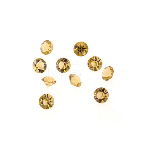 Glass Rhinestone Cabochons GLAA-TAC0005-4mm-11-1