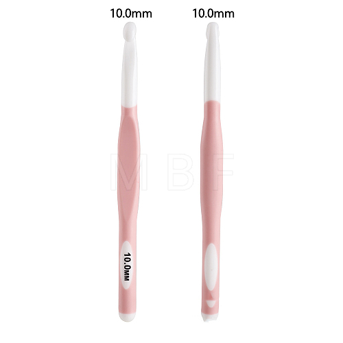 ABS Plastic Crochet Hooks Needles SENE-PW0003-095B-1